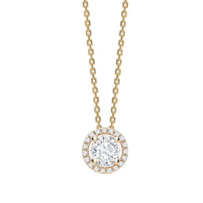 Cortana - Brilliant Cut Diamond Pendant