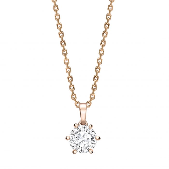 Ygritte - Brilliant Cut Diamond Pendant