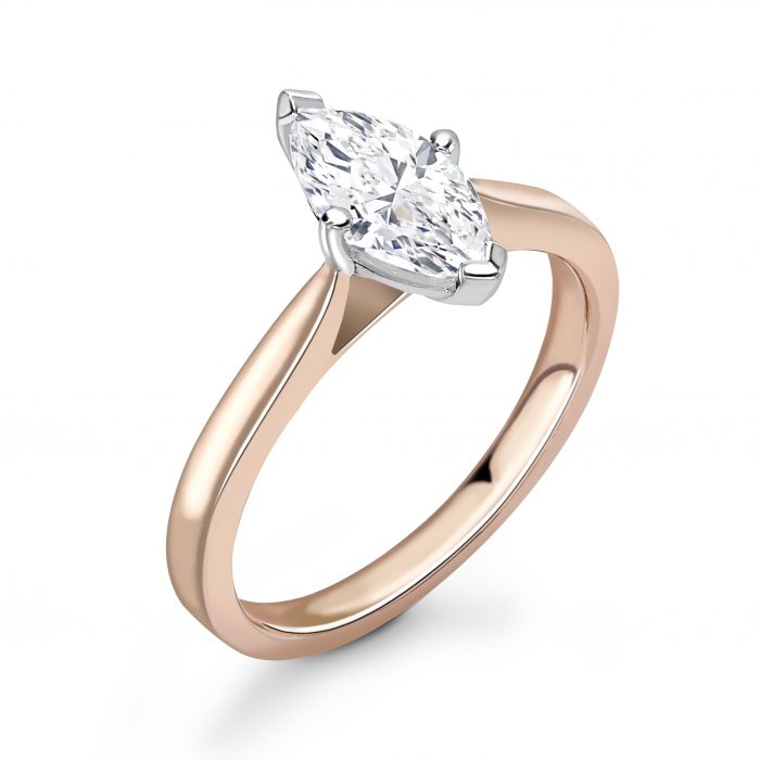 Pompadour - Marquis Cut Solitaire